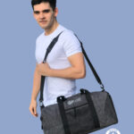 Water Resistant Fabric Gym Bag / Travel Bag