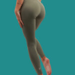 One Size Fits All Leggings - Nori Green