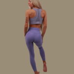 One Size Fits All Leggings - Purple